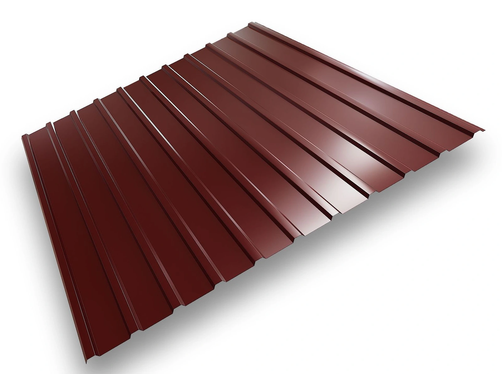 Профнастил С-10 (Р) 1168 (1125) (0,45/3005 красное вино)