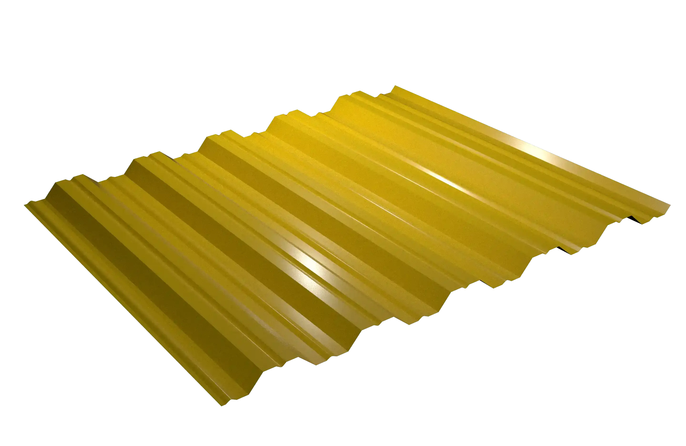 Профлист НС-35 1070 (1000) (0,65/1018 желтый)